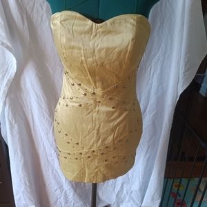 Elite Collection Yellow Dress